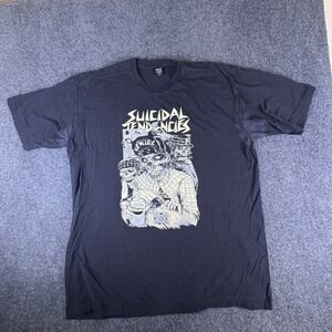 Suicidal Tendencies Band Graphic T-Shirt Black Dream USA 3XL Venice Skate Punk